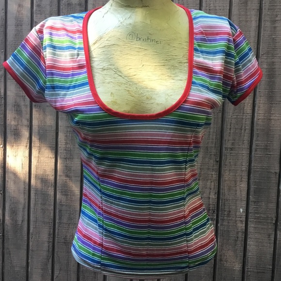 chucky striped shirt womens